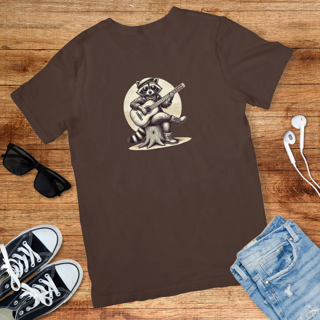 Raccoon Strummer Tee