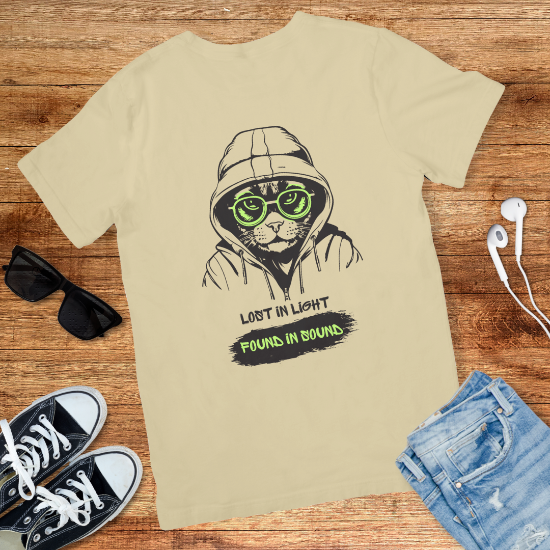 Lost in Light Found in Sound Tee