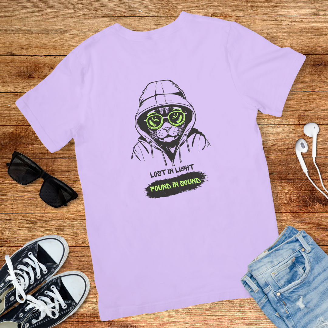 Lost in Light Found in Sound Tee
