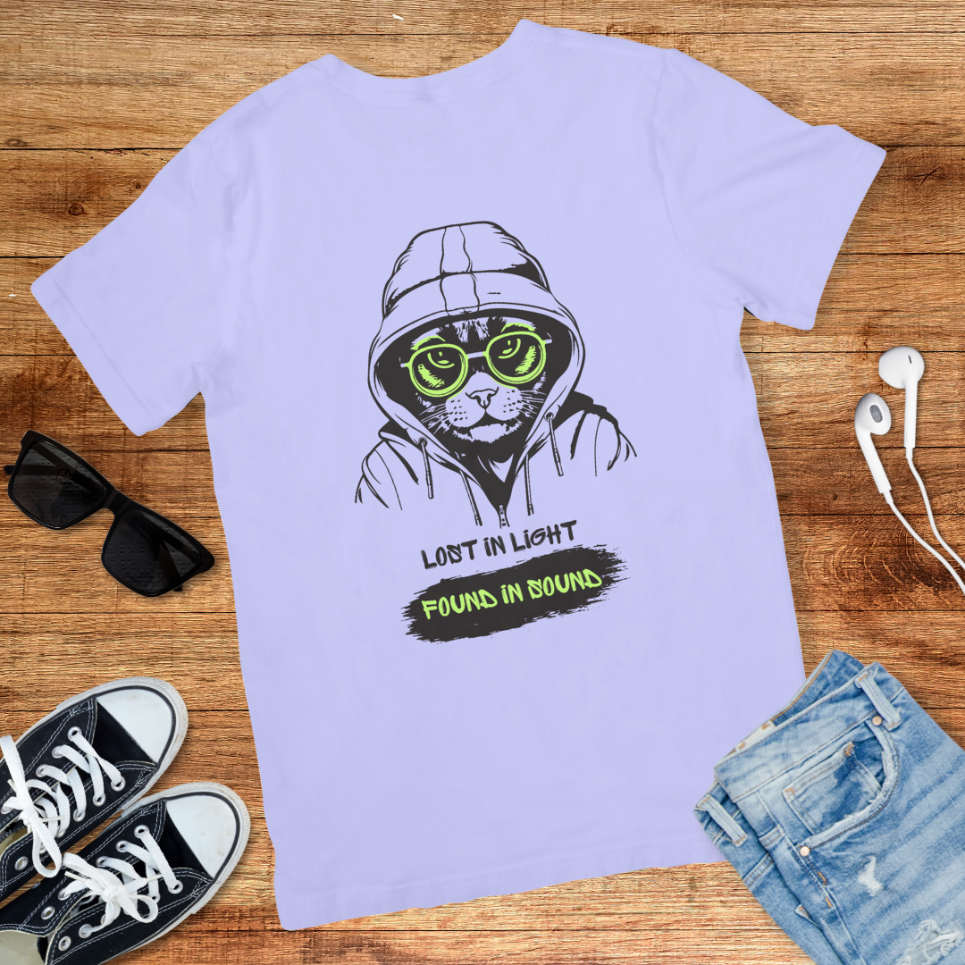 Lost in Light Found in Sound Tee