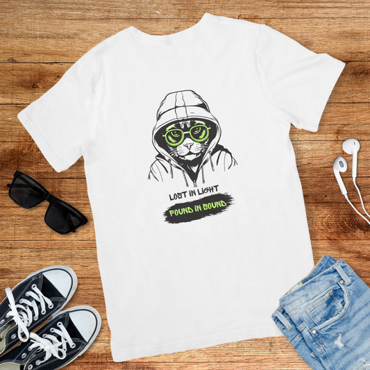 Lost in Light Found in Sound Tee