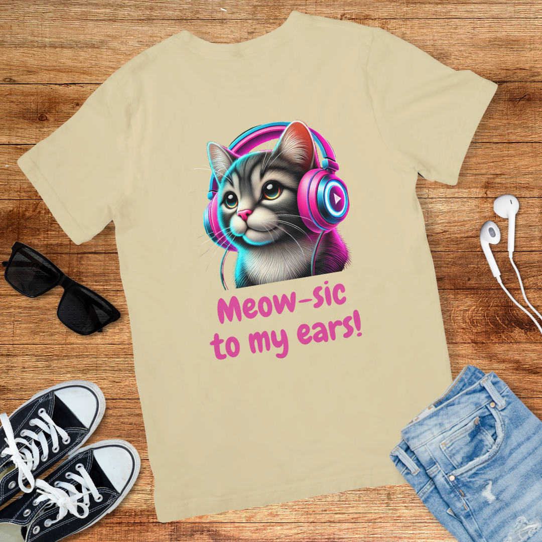 Meow-sic Tee