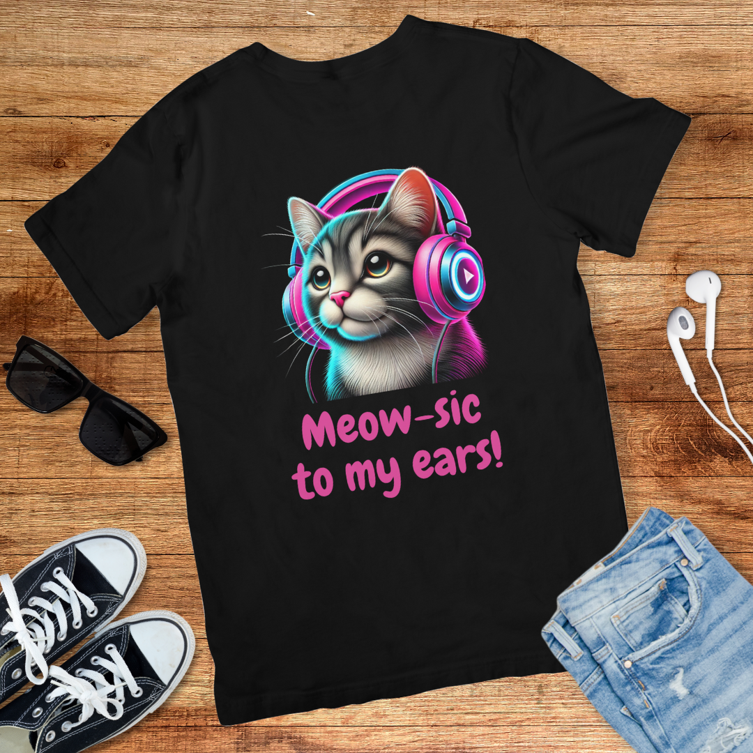 Meow-sic Tee