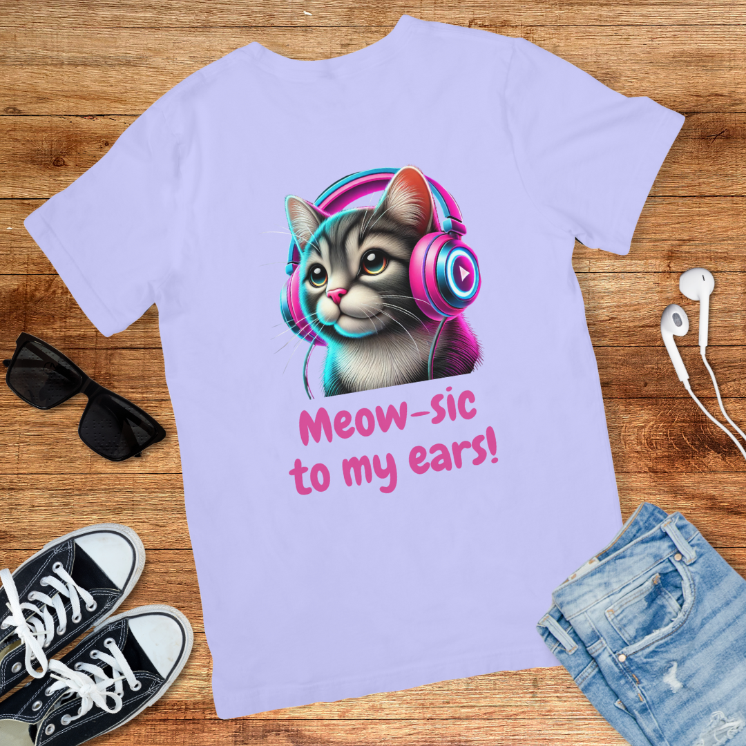 Meow-sic Tee