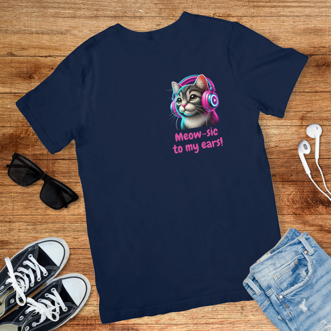 Meow-sic Tee
