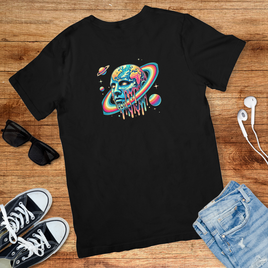 Saturn Melt Trippy Tee
