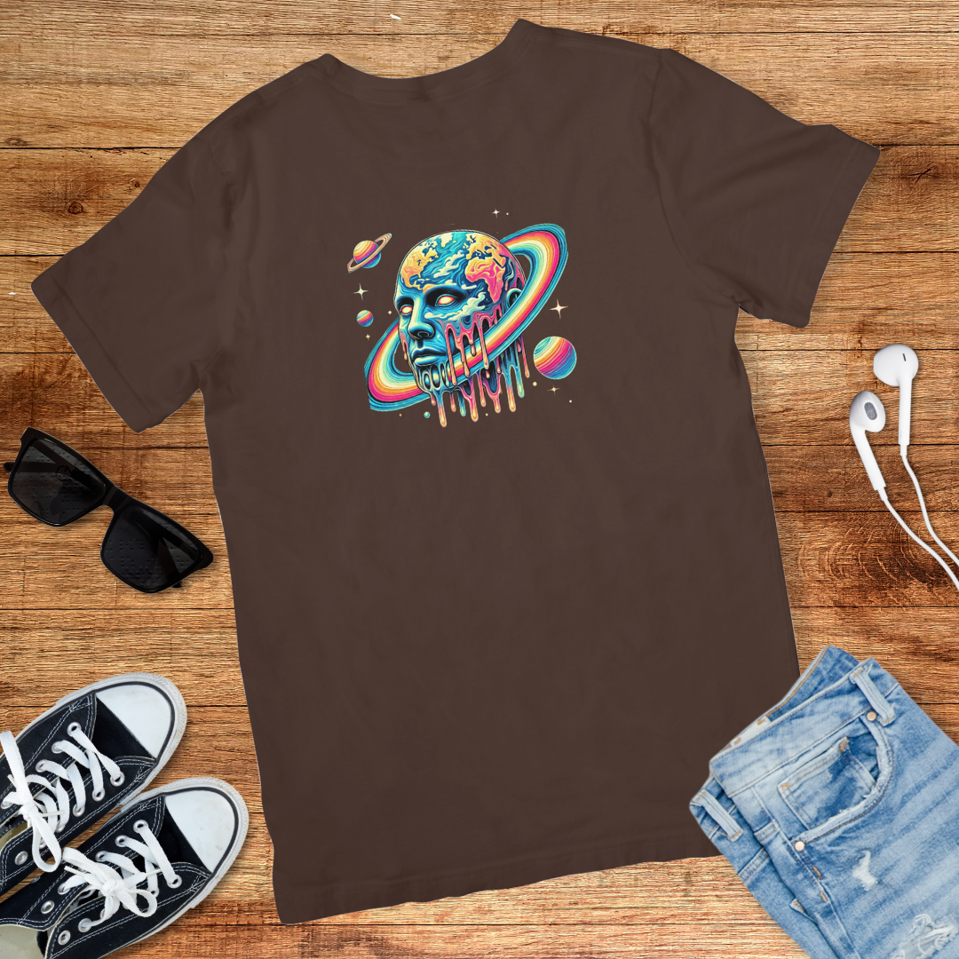 Saturn Melt Trippy Tee