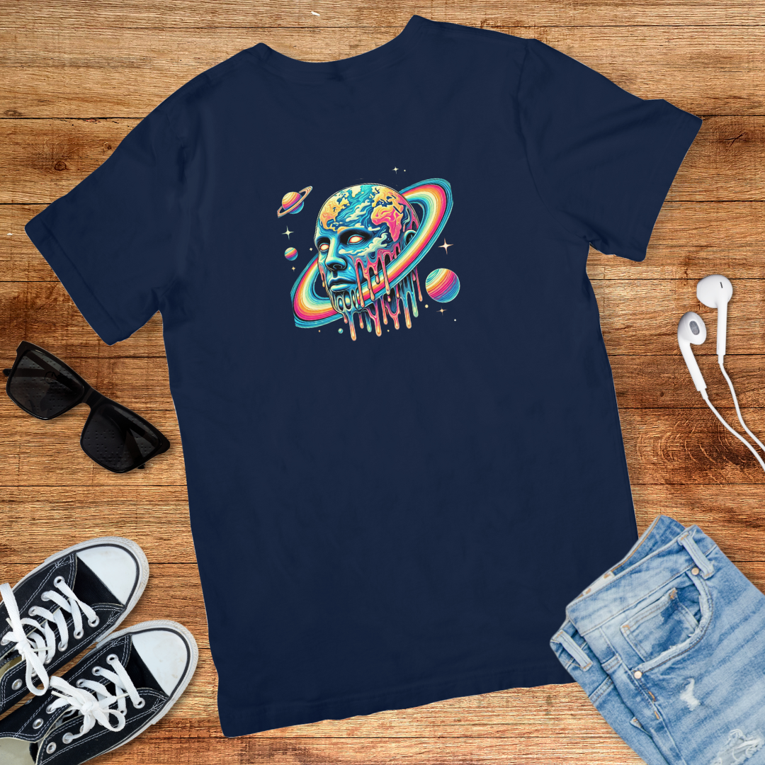 Saturn Melt Trippy Tee