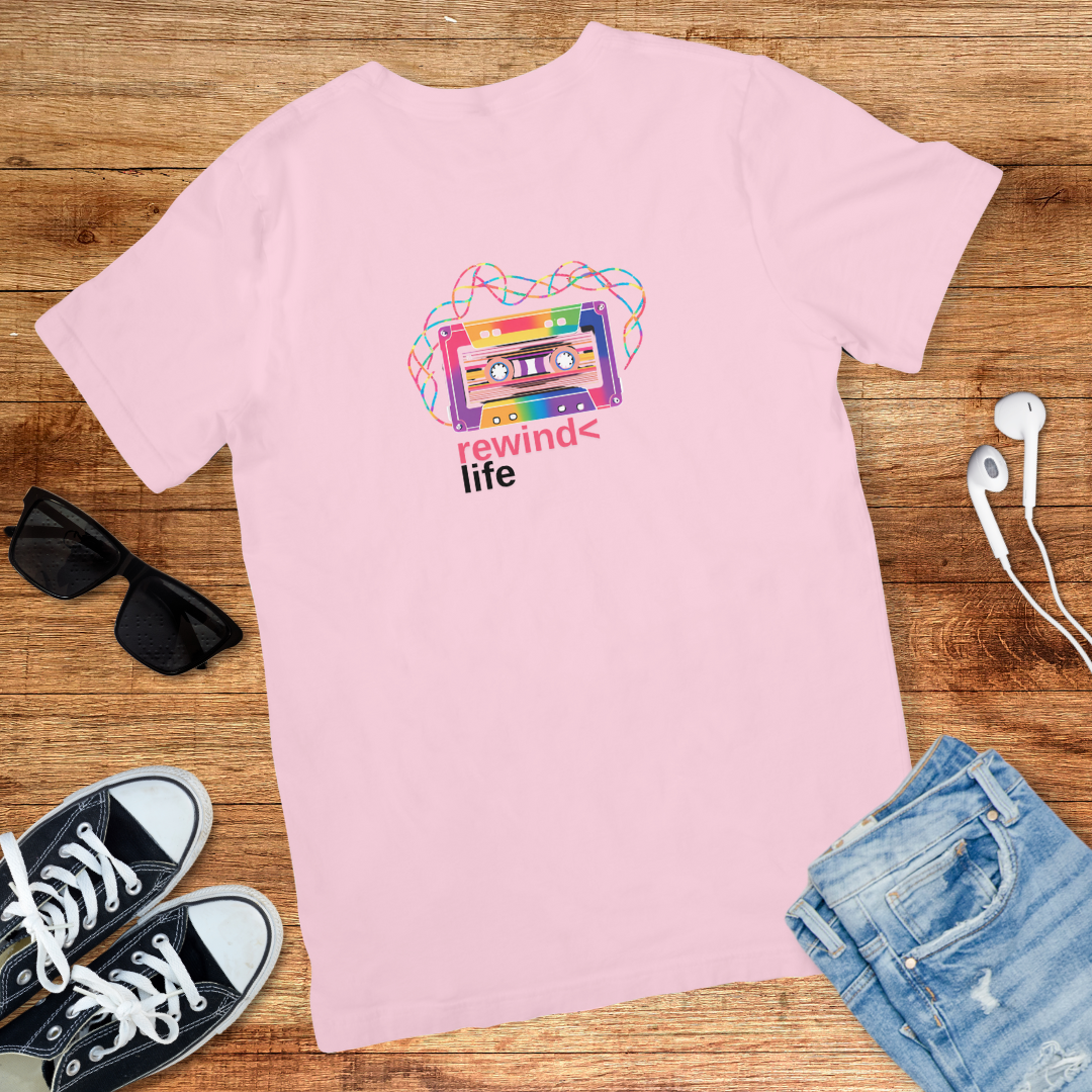 Rewind Cassette DNA Tee