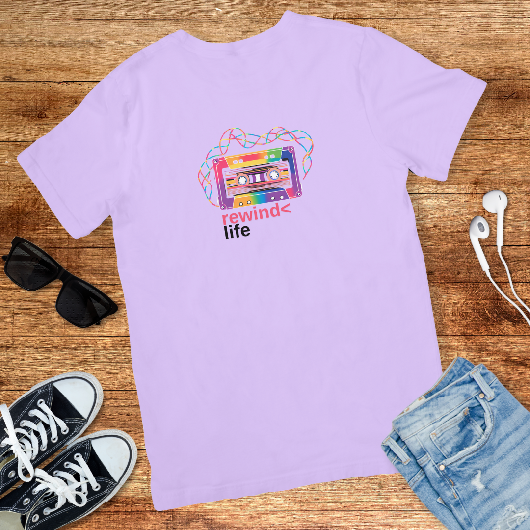 Rewind Cassette DNA Tee