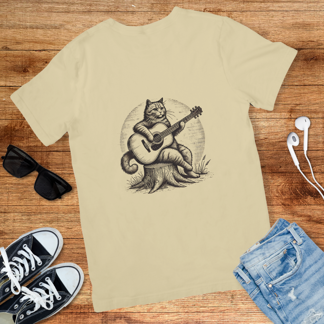 Cat Strummer Tee