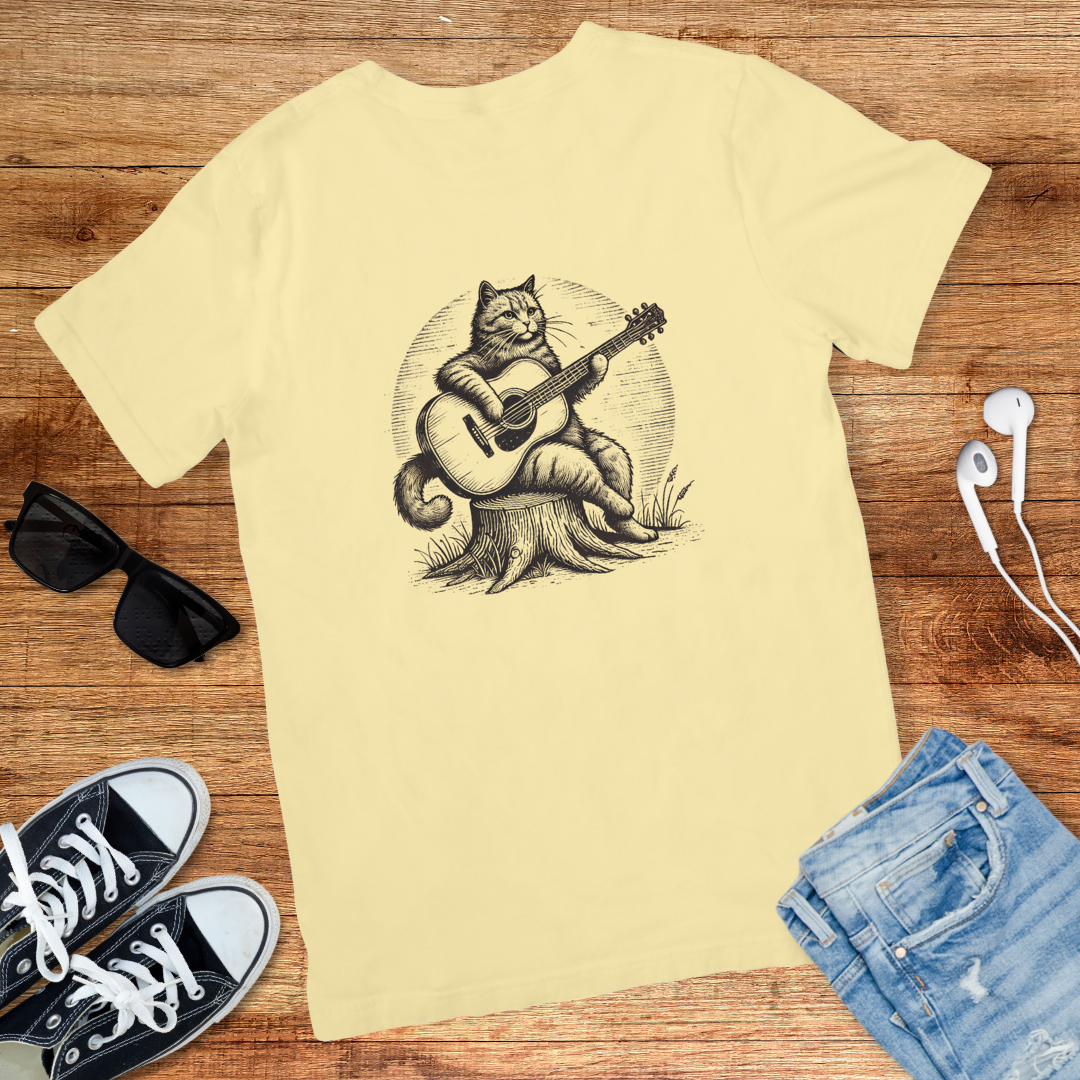 Cat Strummer Tee