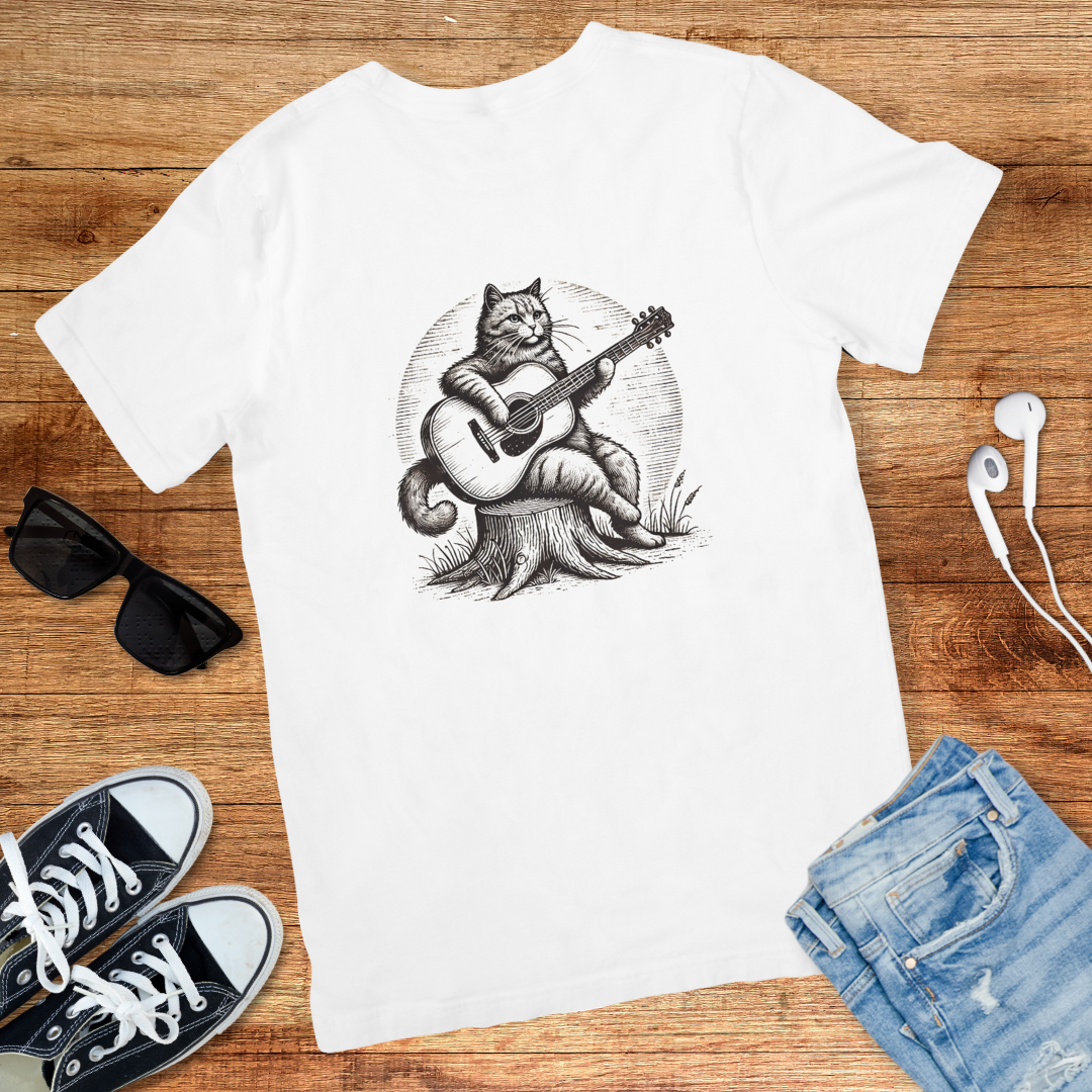 Cat Strummer Tee