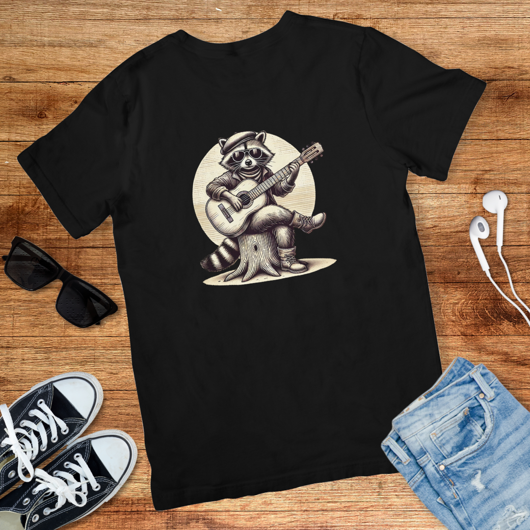 Raccoon Strummer Tee