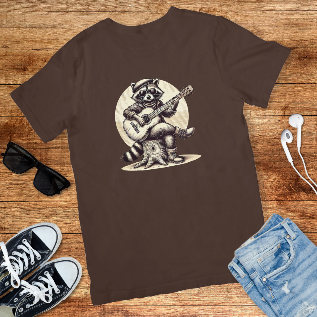 Raccoon Strummer Tee