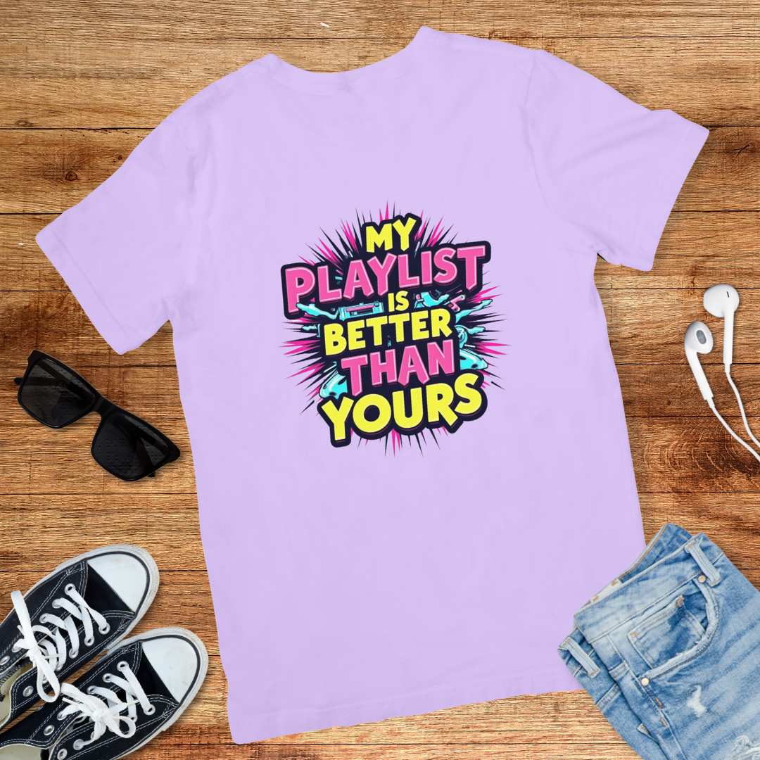 My Playlist Is Better Tee