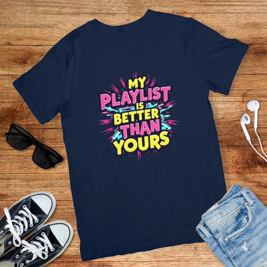 My Playlist Is Better Tee