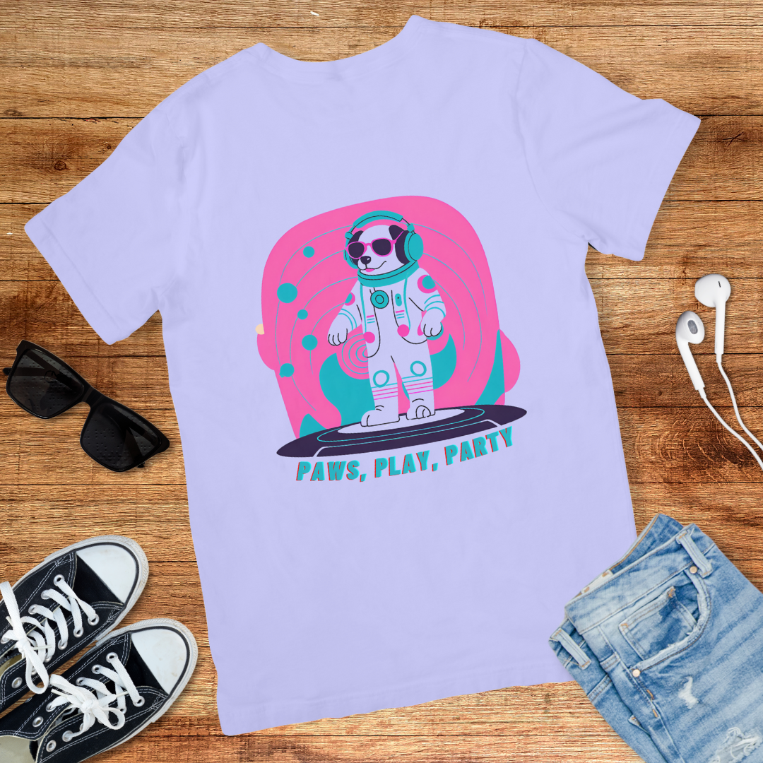 Astro Party Dog Tee