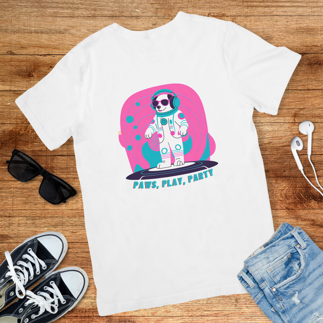 Astro Party Dog Tee