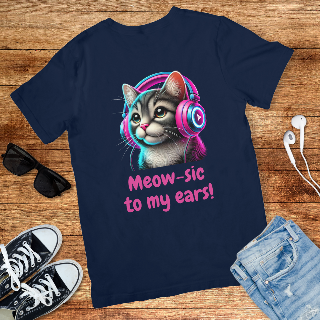 Meow-sic Tee