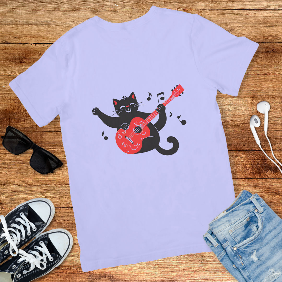 Guitar Kitty Tee