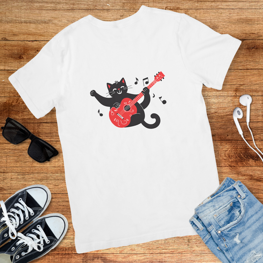 Guitar Kitty Tee