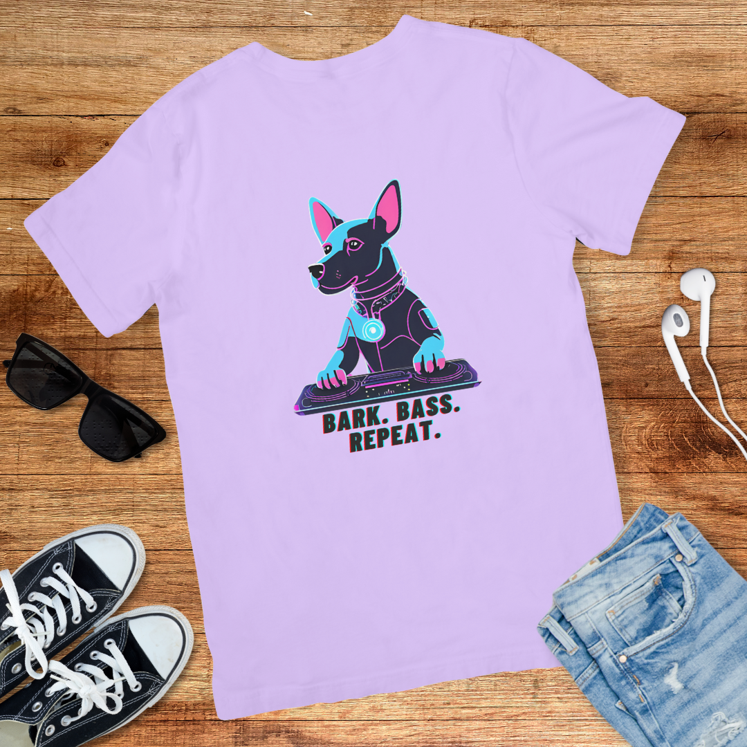 Cyber DJ Dog Tee