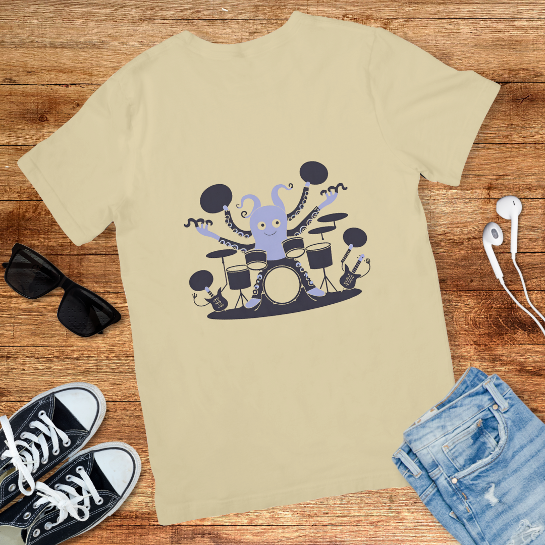 Drummer Octopus Tee