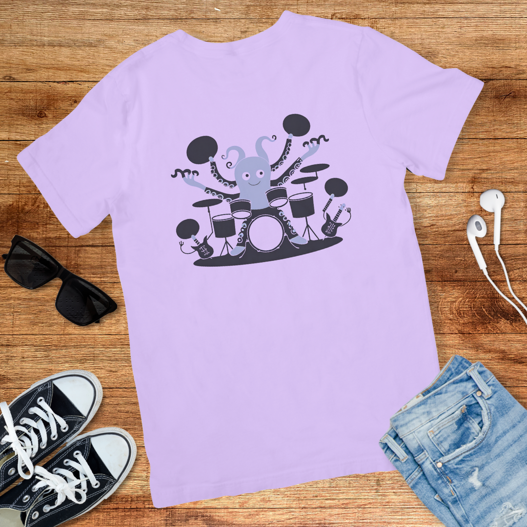 Drummer Octopus Tee