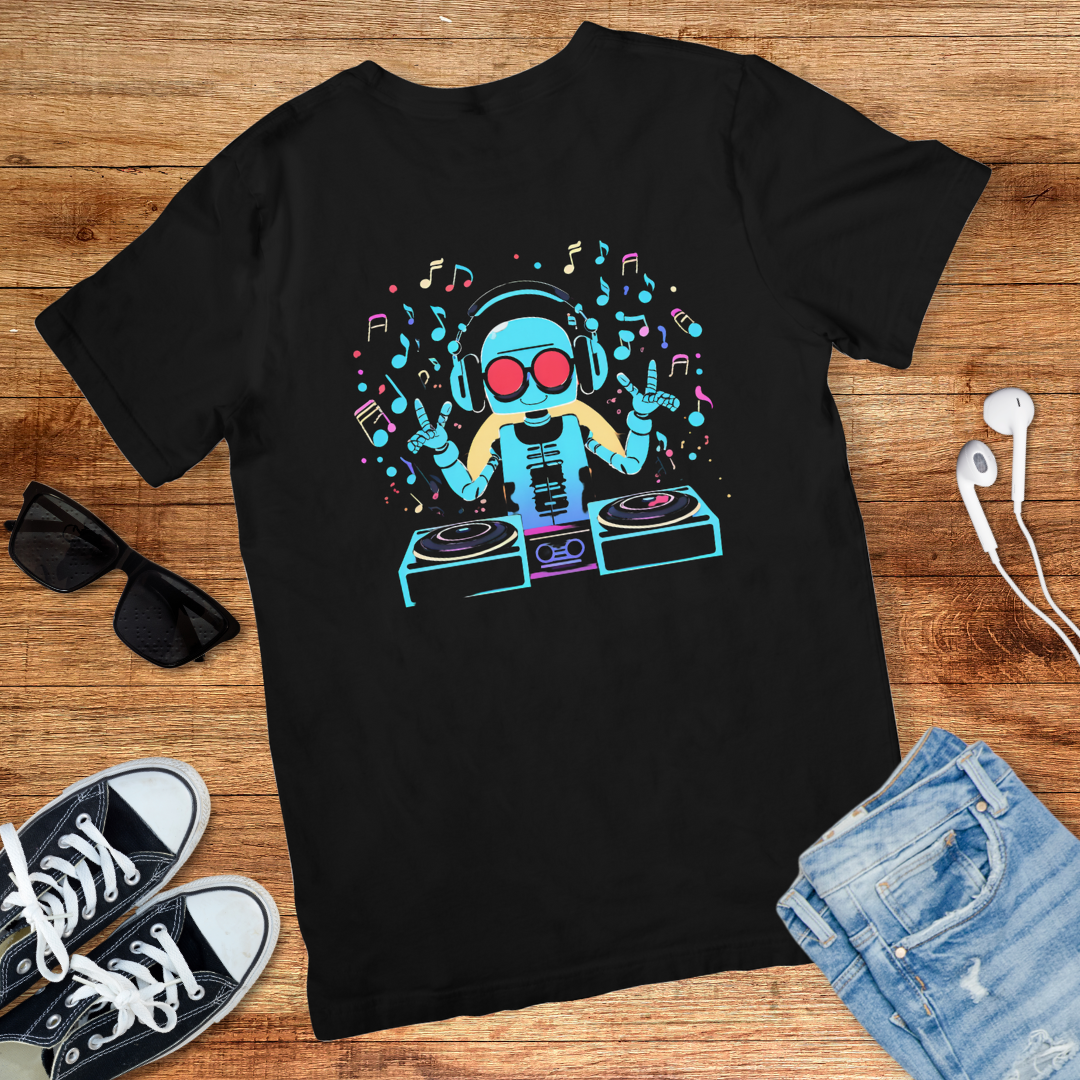 Blue Robo Spin Master Tee