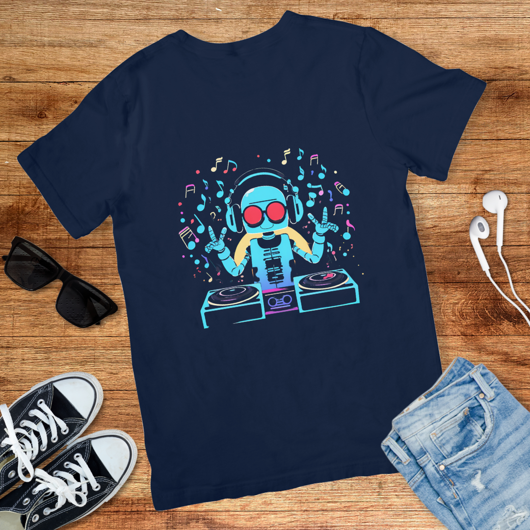 Blue Robo Spin Master Tee