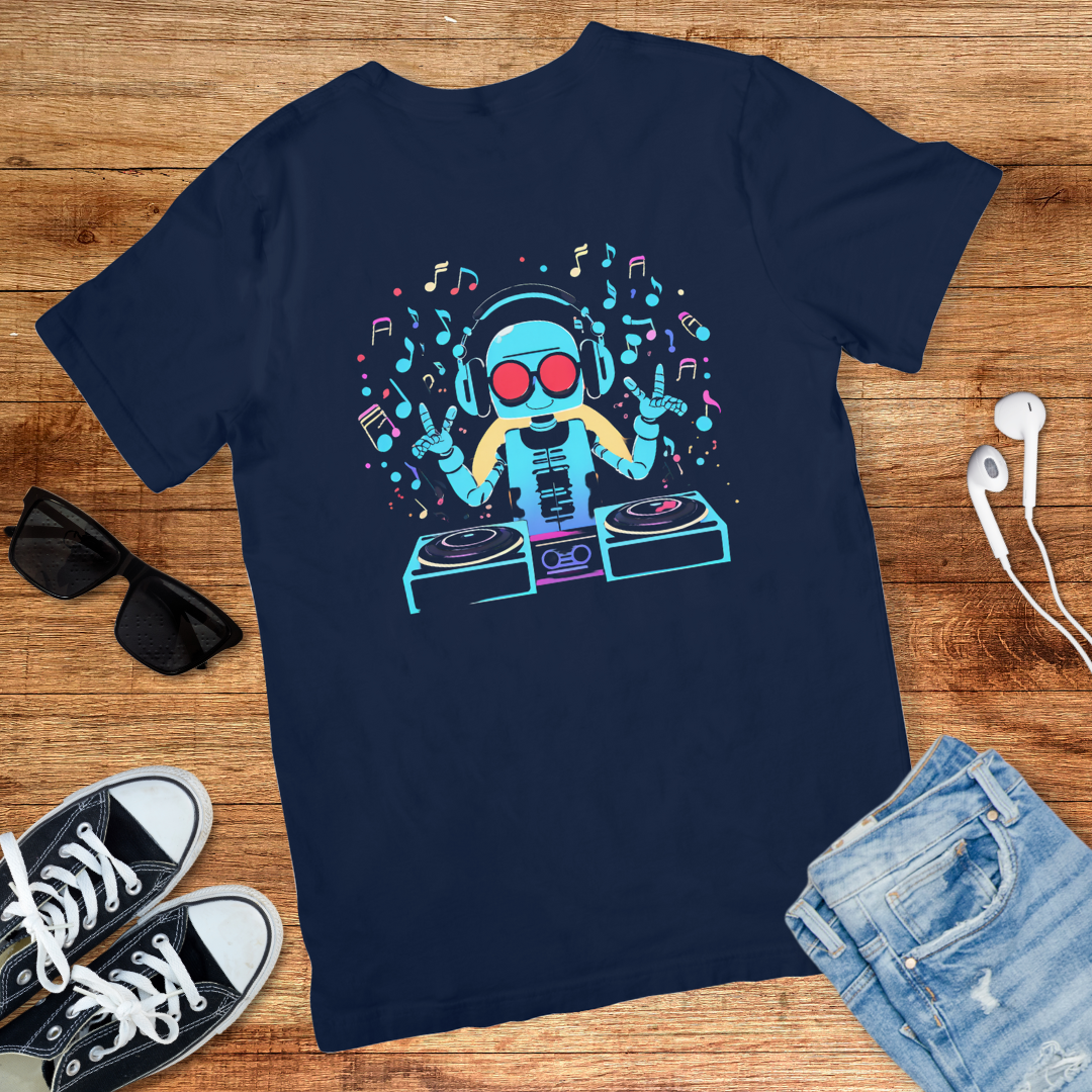 Blue Robo Spin Master Tee